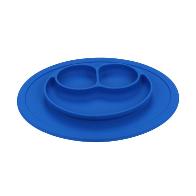 

Multipurpose Non-slip Silicone Placement Plate Smile Face Shaped Mold Tray