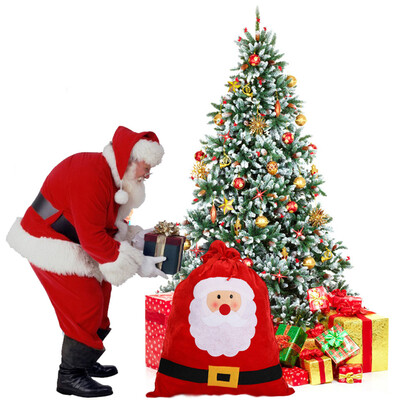 

〖Follure〗New Large Santa Gift Bag Christmas Candy Bag Christmas Decorations