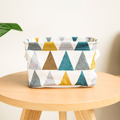 

Siaonvr Foldable Colors Storage Bin Closet Toy Box Container Organizer Fabric Basket