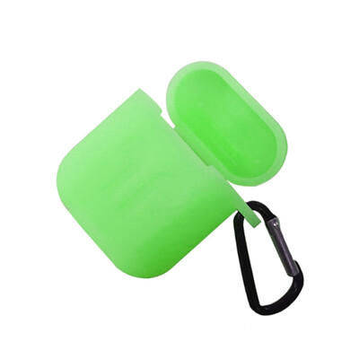 

Applicable airpods silicone case Fluorescent set Apple wireless Bluetooth headset charging silicone case