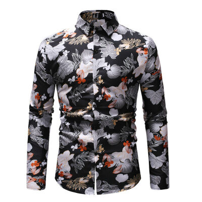 

New Fashion Mens Luxury Casual Stylish Slim Fit Long Sleeve Casual Dress Shirts