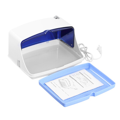 

Portable UV Sterilizer Cabinet Disinfection Clean Tool Nail Art Equipment Tray Temperature Sterilizer Tool 220V EU Plug _ V5