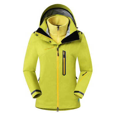

Ontopcreeper womens windproof rain jacket two-piece 9652