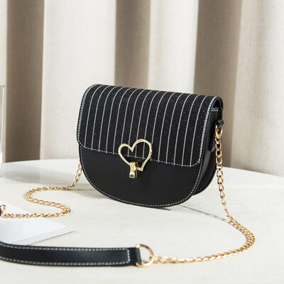 

Summer one-shoulder ladys fashion simplicity of the Korean version of INS Baitao Chain Slant Bag in