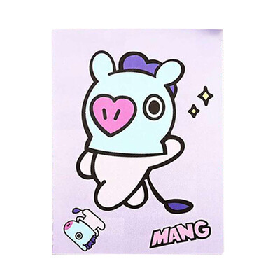 

KPOP BTS Bangtan Boys Cartoon Avatar Hand account Notebook Student Stationery Memo Diary