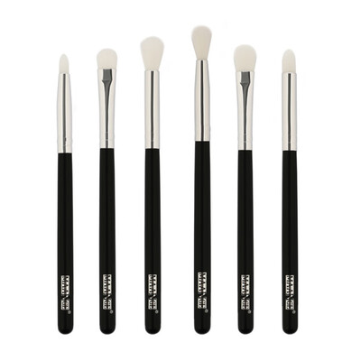 

6 Pcs Synthetic Hair Wooden Handle Eye Brushes Set Eyeshadow Pencil Makeup Brush Make up Tool Set & Kits