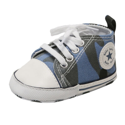 

Autumn Fashion Baby Boys Girls Anti-Slip Sneakers Toddler Soft Soled Casual Canvas Shoes