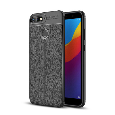 

Case for Huawei Honor 7A Litchi Grain Anti Drop TPU Soft Cover