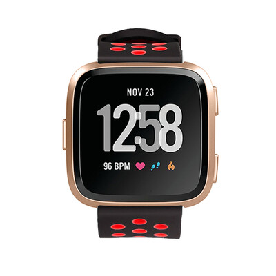 

YS-001 Replacement Watch Band Sport Silicone Wristband Fashion Simple Style Wrist Strap for Fitbit Versa