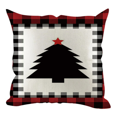 

〖Follure〗Christmas Pillow Cover Pillowcases Decorative Sofa Cushion Cover Home Decoration