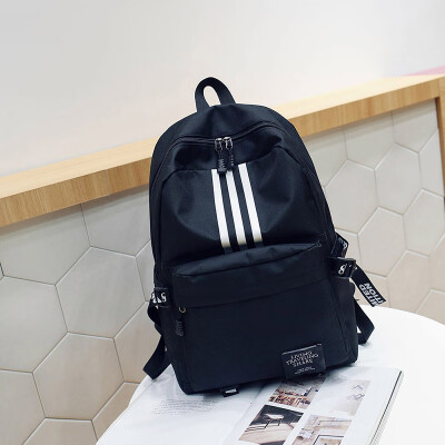 

Double shoulder bag male large capacity couple college high school student schoolbag fashion campus travel trendy backpack girl