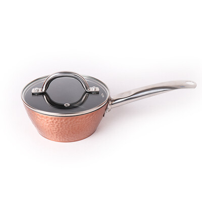 

DTK Imitation die-casting pot lid milk pot non-stick pan 14431