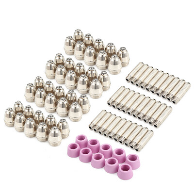 

80pcs AG60 SG55 Torch Electrodes Nozzle Tips Plasma Cutter Machine Consumables
