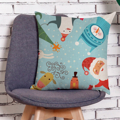 

Tailored Home Decor Cushion Cover Merry Christmas Pillowcase Sofa Throw Pillow Covers