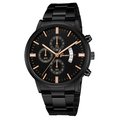 

Gobestart Mens Stainless Steel Quartz Analog Date Wrist Watch Sport Watches Gifts