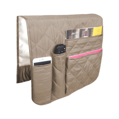 

Gobestart Sofa Couch Remote Control Holder Arm Rest Organizer Storage Bag Pouch Pocket
