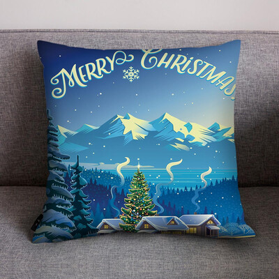 

Tailored Print Pillow Case Polyester Sofa Car Cushion Cover Home Decor