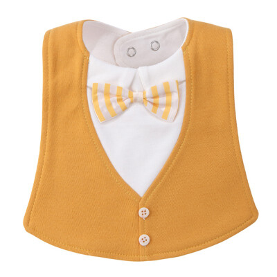 

Baby bibs burp Gentleman Infant Waterproof bib Saliva Towel Cotton Fit 0-3 Years Old Bebe Feeding Babies Cloths