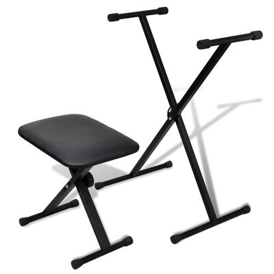

Adjustable Keyboard Stand&Stool Set