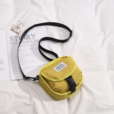 

Tailored Student Bag Shoulder Canvas Bag Japanese Harajuku Couple Models Messenger Bag