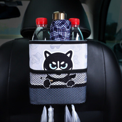 

Hanging Oxford Cloth Car Trash Bag Can Waterproof Litter Garbage Bag Organizer Capacity Dustbin Storage Can