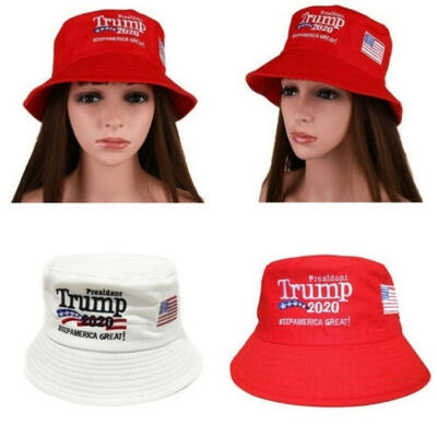 President Donald Trump 2020 Keep America Great Again Hat Red Bucket Hat