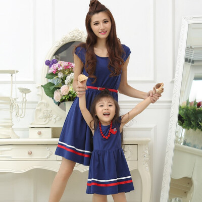 

Family matching mother daughter mommy&me clothes family look girls korean clothing women summer dress vintage outfits wear