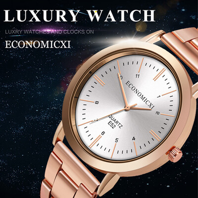 

Gobestart Luxury Mens Quartz Sport Stainless Steel Dial Band Wrist Watch