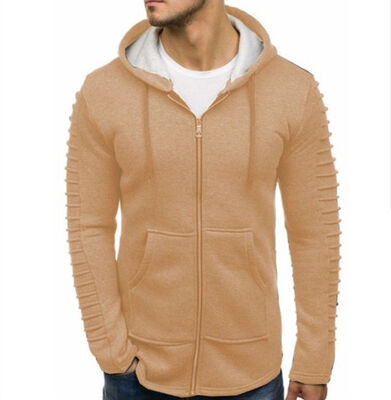 

Mens Long Sleeve Hoodie Muscle Sweatshirt Cool Hoody Tops GYM Sport Hoodies Zip