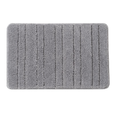 

Bath Mat Bathroom Rug Carpet Soft Polyester Microfiber Floor Rug Non Slip Water Absorbent Kitchen Doormat Bedroom Chair Mat Machin