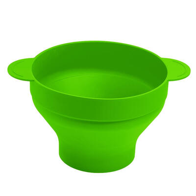 

Silicone Microwave Popcorn Bowl Folding Popcorn Maker Bucket with Handle