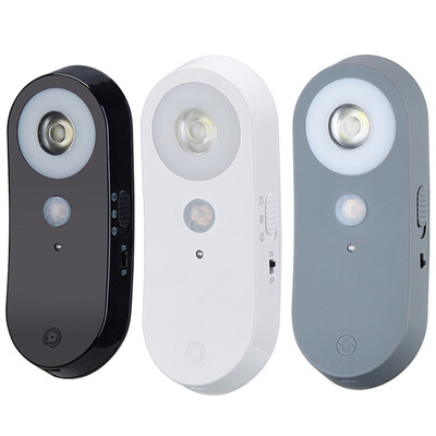 

Gobestart LED Bedside Lamp Light Light Portable Wireless Motion Sensor Night Light Bathroo