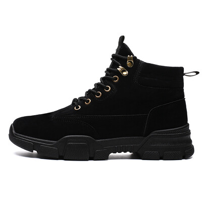 

British mens Martin boots non-slip wear-resistant high boots