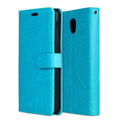 

MOONCASE Lenovo P2 3 card photo frame holster - blue