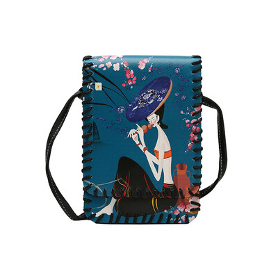 

Tailored Fashion Women Printing Bags Retro Leather Bag Crossbody Bag Handle Phone Bags