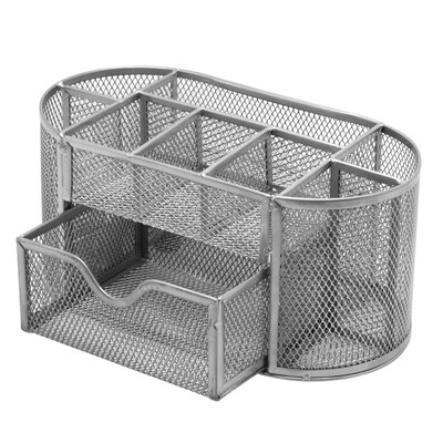 

Toponeto Pencil And Pen Holder Office Desk Supplies Organizer Desktop Metal Storage Mesh