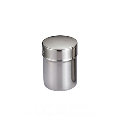 

Small Stainless Steel Coffee Loose Tea Caddy Food Container Travel Canister 55x55x75 mm