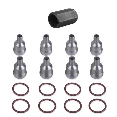 

High Pressure Oil Rail Ball Tube Repair Kit with Tool Orings for 2003-2010 Ford 60L