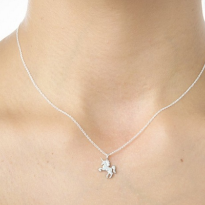 

Charm Elegant Lady Fashion Unicorn Pendant Sweater Chain Lucky Necklace