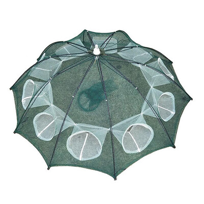 

Foldable Automatic Fishing Net Landing Net Trap Cast Dip Cage for Fish Shrimp Minnow Crayfish Crab