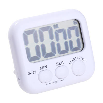 

LED Digital Electric Count-down Timer Loud Alarm Clock Kitchen Cooking Tool