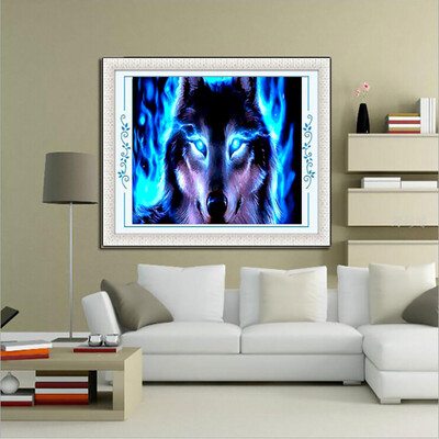 

Gobestart 5D Embroidery Paintings Rhinestone Pasted DIY Diamond Painting Cross Stitch