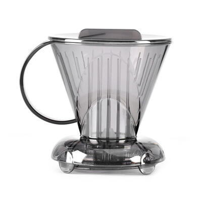 

Portable Resin Coffee Drip Filter Cup 40 Sheets Coffee Powder Filter Paper