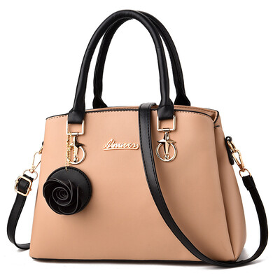 

2019 summer new diagonal female bag large capacity handbag PU leather shoulder fashion wild bag