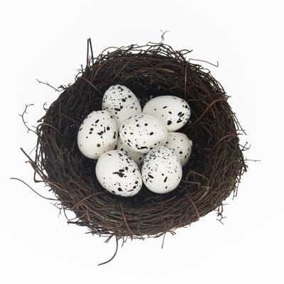 

Easter Artificial Imitation Foam Quail Egg Children Toy DIY Home Decoration
