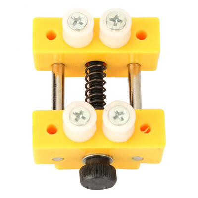 

Greensen Mini Walnut Vise Clamp Table Bench Vise Hobby Table Drill Press Craft Clamp Repair Tool