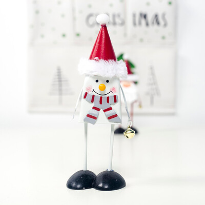 

Gobestart Mini Cute Christmas Decoration Christmas Wrought Iron Home Decor