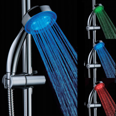 

〖Follure〗Kitchen Sink 3Color Change Water Glow Water Stream Shower LED Faucet Taps Light