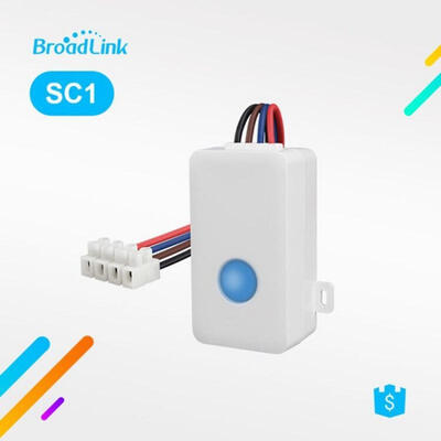 

Broadlink SC1 Smart Switch WiFi APP 24 GHz Control Box Working With IOS 70Android