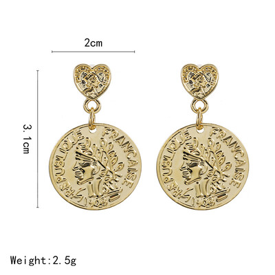 

2019 Fashion Shell Earrings For Women Summer Vocation Sea Beach Drop Earring Vintage Gold Long Earrings Female Boho Jewelry